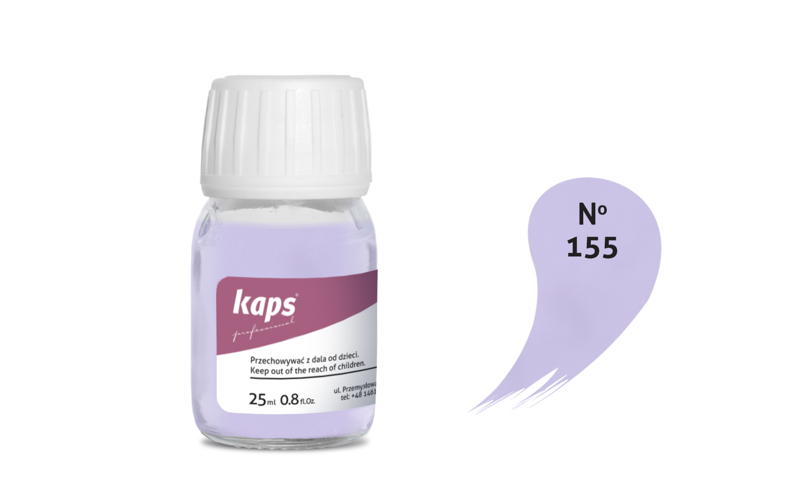 

Farba do skóry naturalnej i syntetycznej Kaps