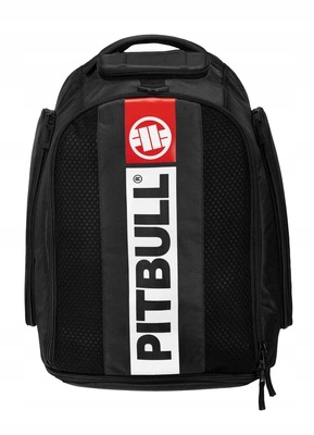 Batoh Pit Bull Convertible Backpack 2 Hilltop černo bílý