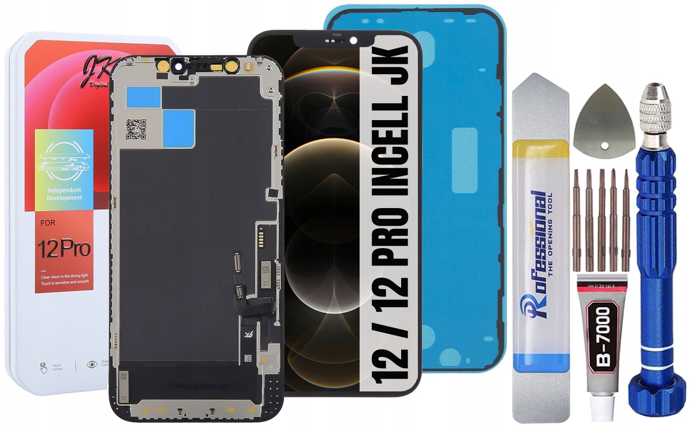 Displej Pro Iphone 12 (pro) Incell Jk LCD Displej Těsnění