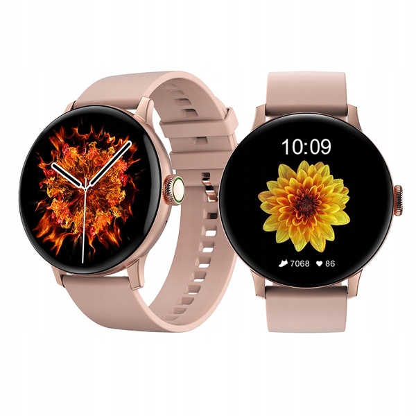 SMARTBAND SMARTWATCH ZEGAREK SPORTOWY FIT OPASKA SPORTOWA PULS SPORT SP02 Kolor koperty złoty