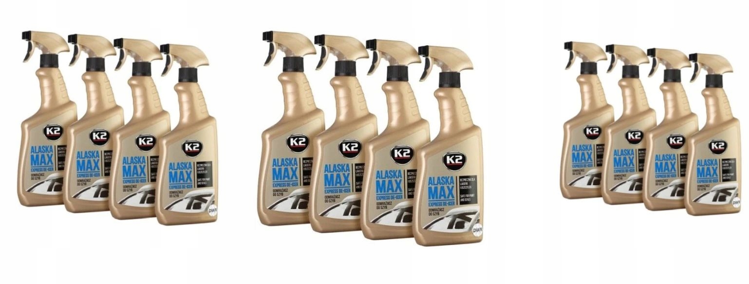 12X K2 ALASKA ODMRAZACZ DO SZYB MOCNY 700ml