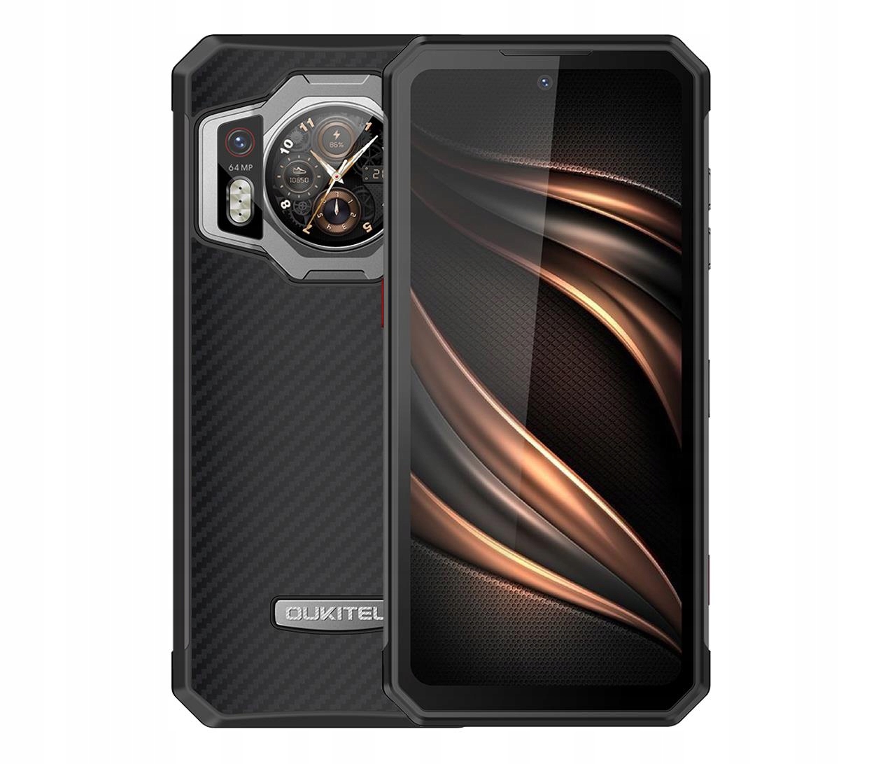Smartfon Oukitel WP21 12/256GB 9800mAh czarny 120Hz