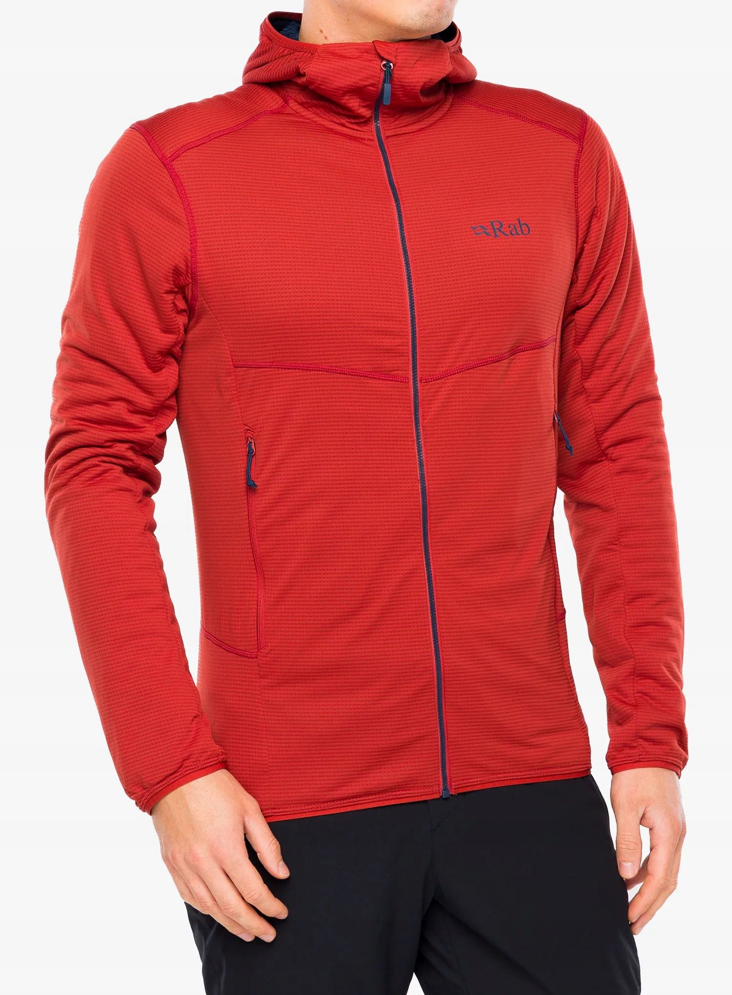 Bluza z kapturem Rab Evolute Hoody tuscan red L