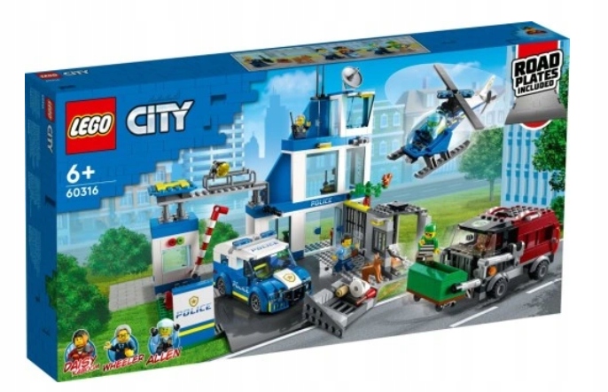 Lego 60316 City – Policejní Stanice