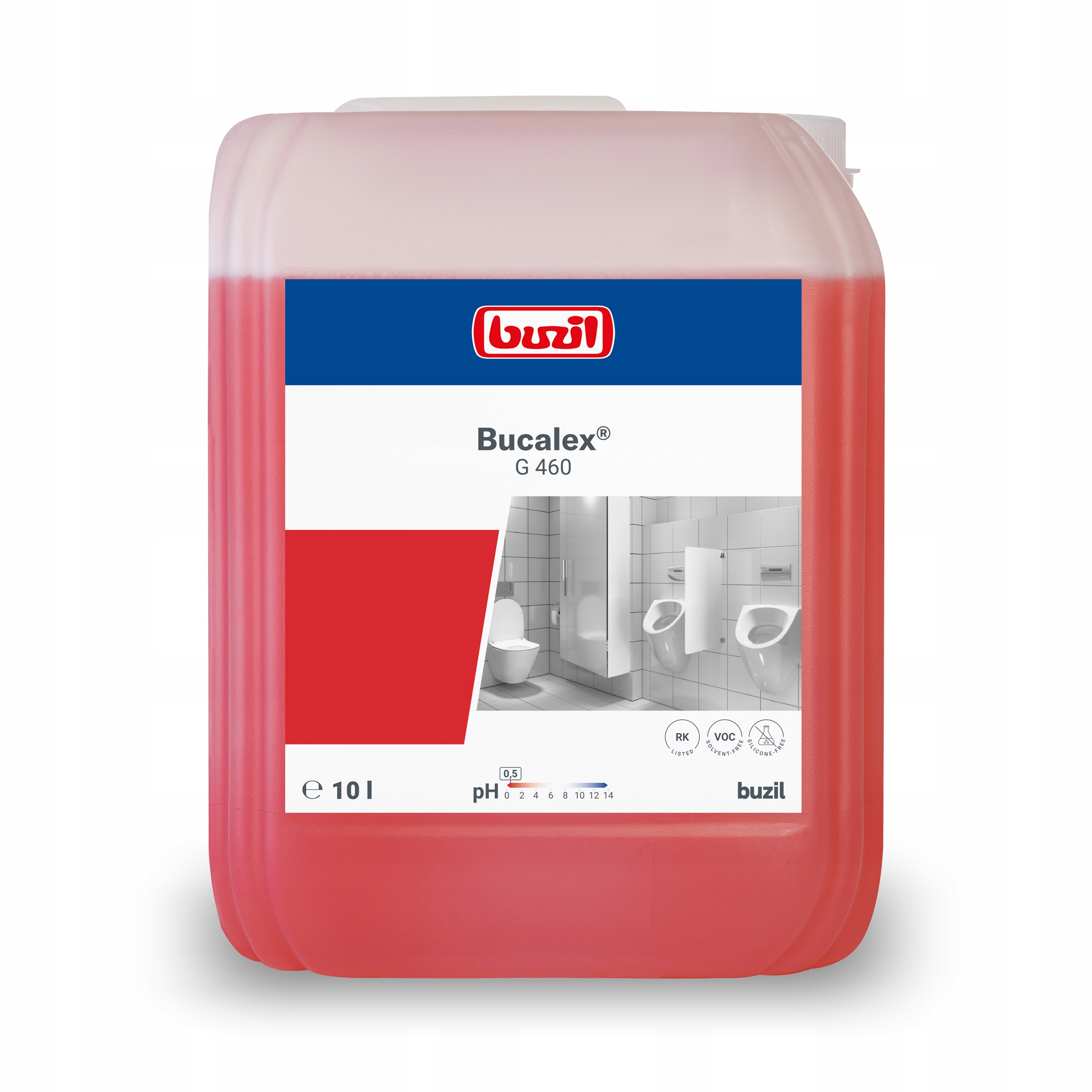 Buzil Bucalex G460 10l gruntowne mycie łazienek, sanitariatów
