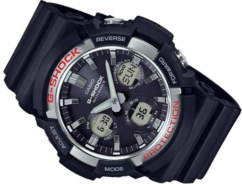 

Zegarek Męski Casio G-shock GAW-100-1AER Dcf Solar