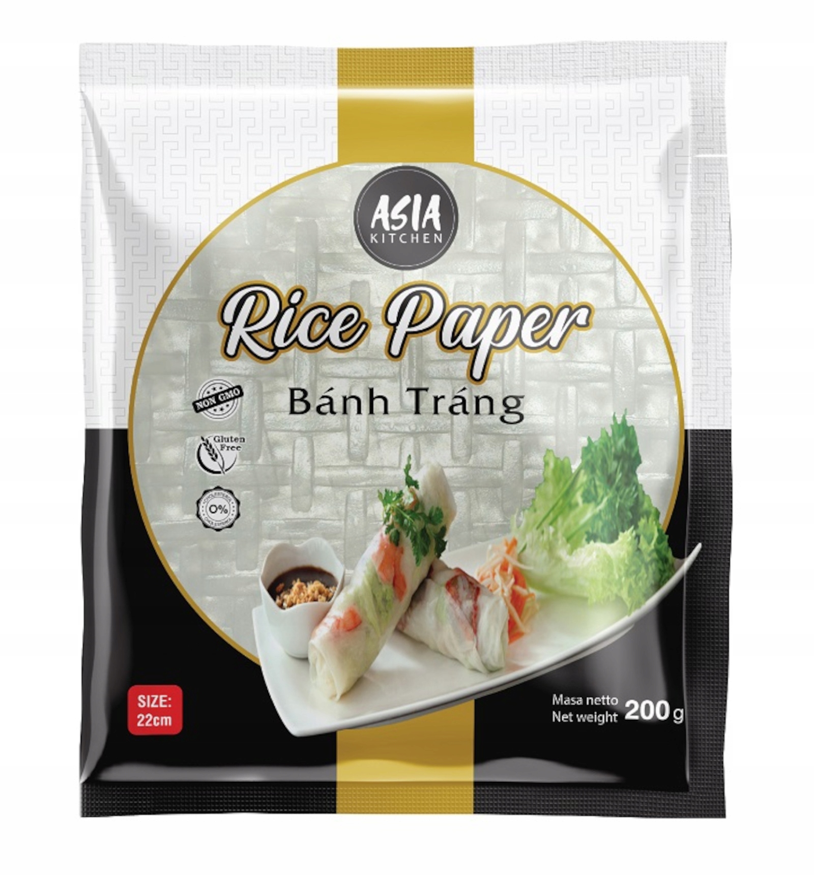 

Papier ryżowy okrągły 200g