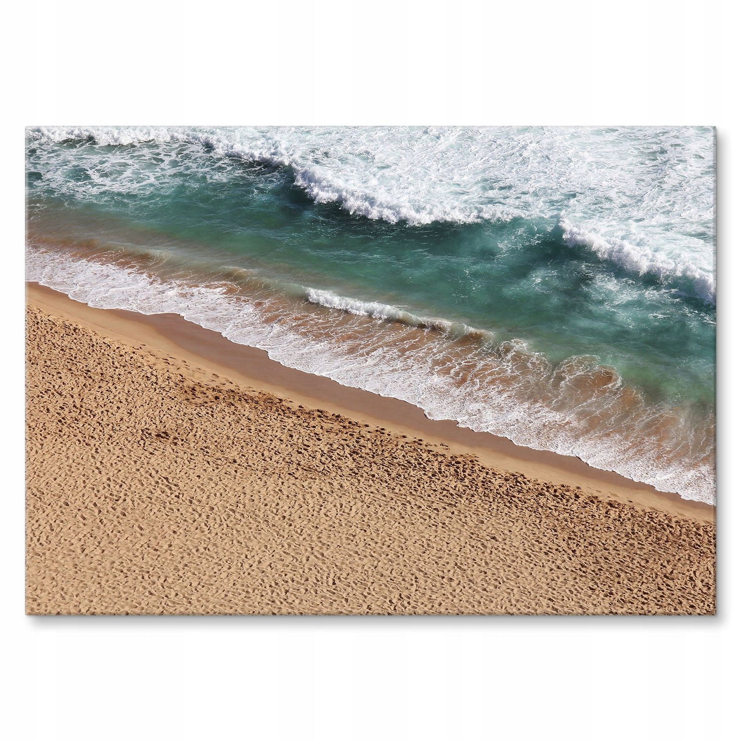 Kovový plakát Písek a oceán Dárek 22 x 31 cm