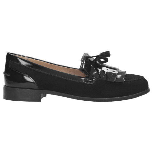 

Buty Wojas Półbuty damskie skóra czarne r. 38