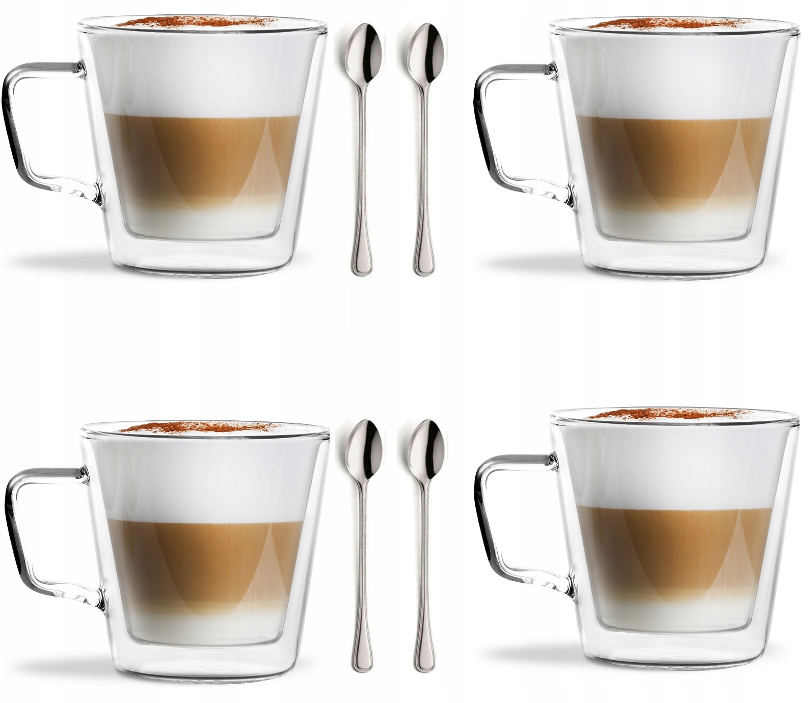 

Vialli Design 4 Szklanki Termiczne Diva Latte 400