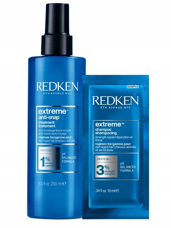 Redken Extreme Anti Snap posilující kúra pro poškozené vlasy 250 ml