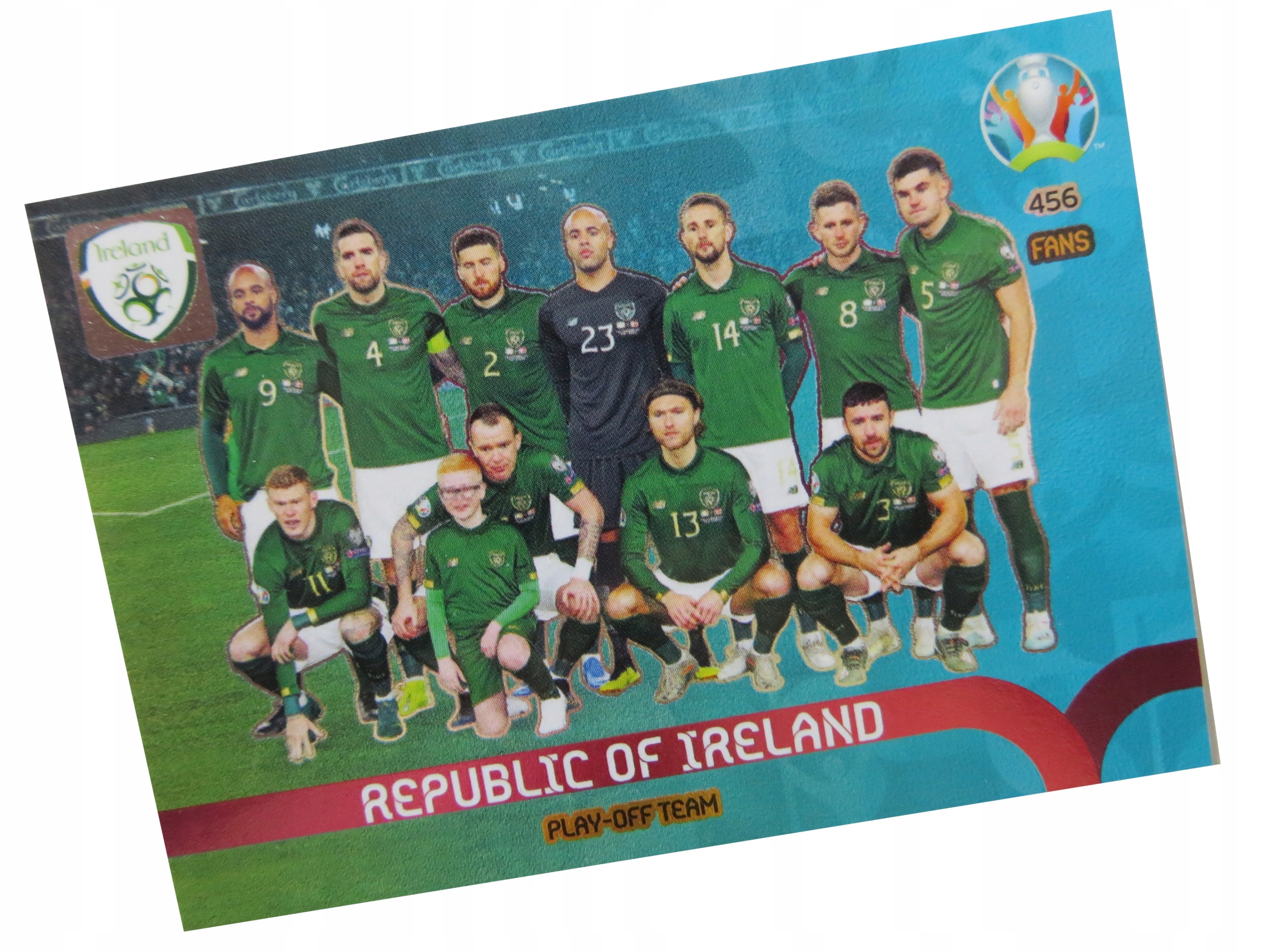 Panini Karty Piłkarskie Adrenalyn Uefa Euro 2020 Play-off Team Irlandia 456