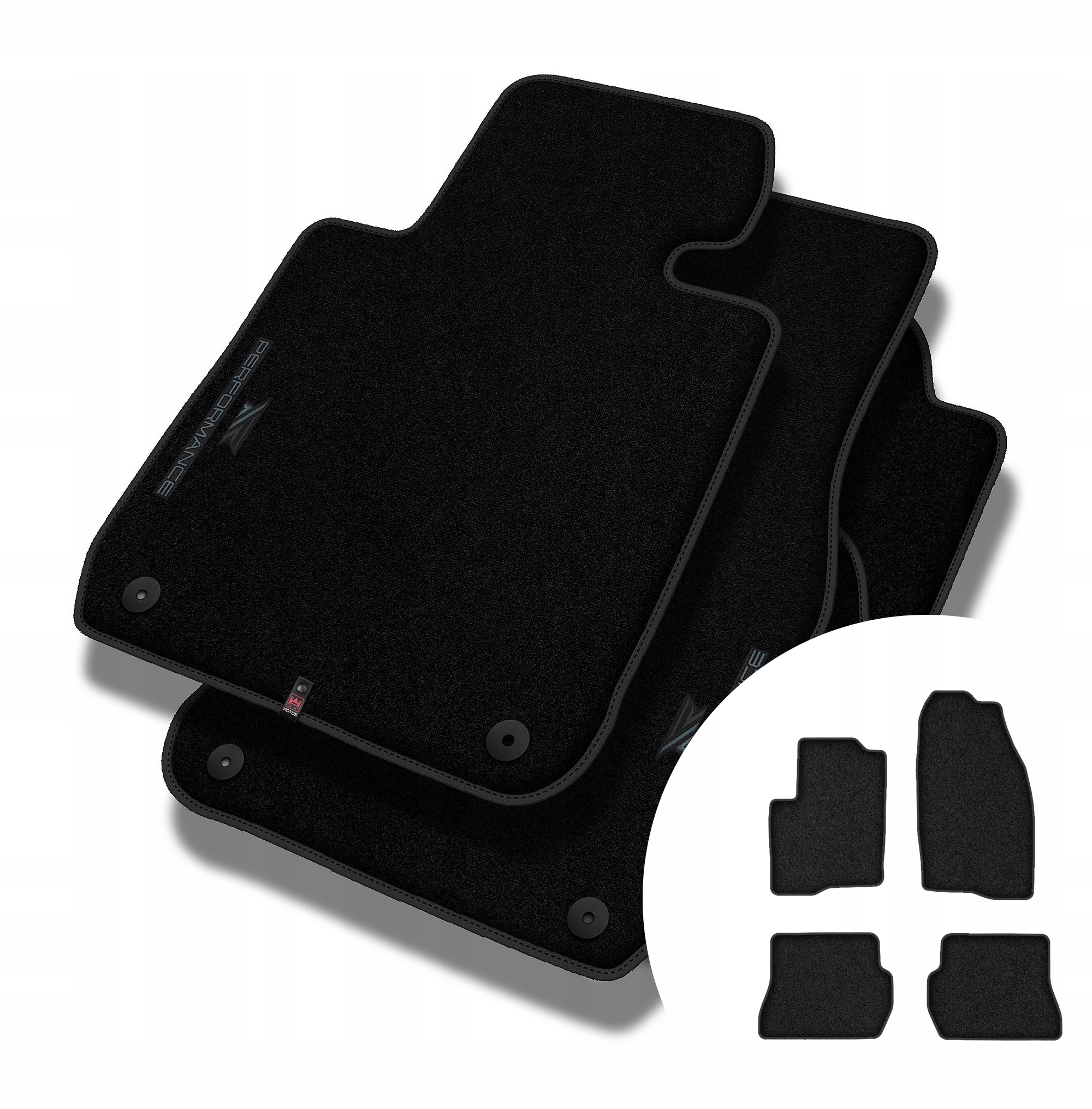 Velúrové koberčeky Performance Premium pre Ford Fusion 2005-2012