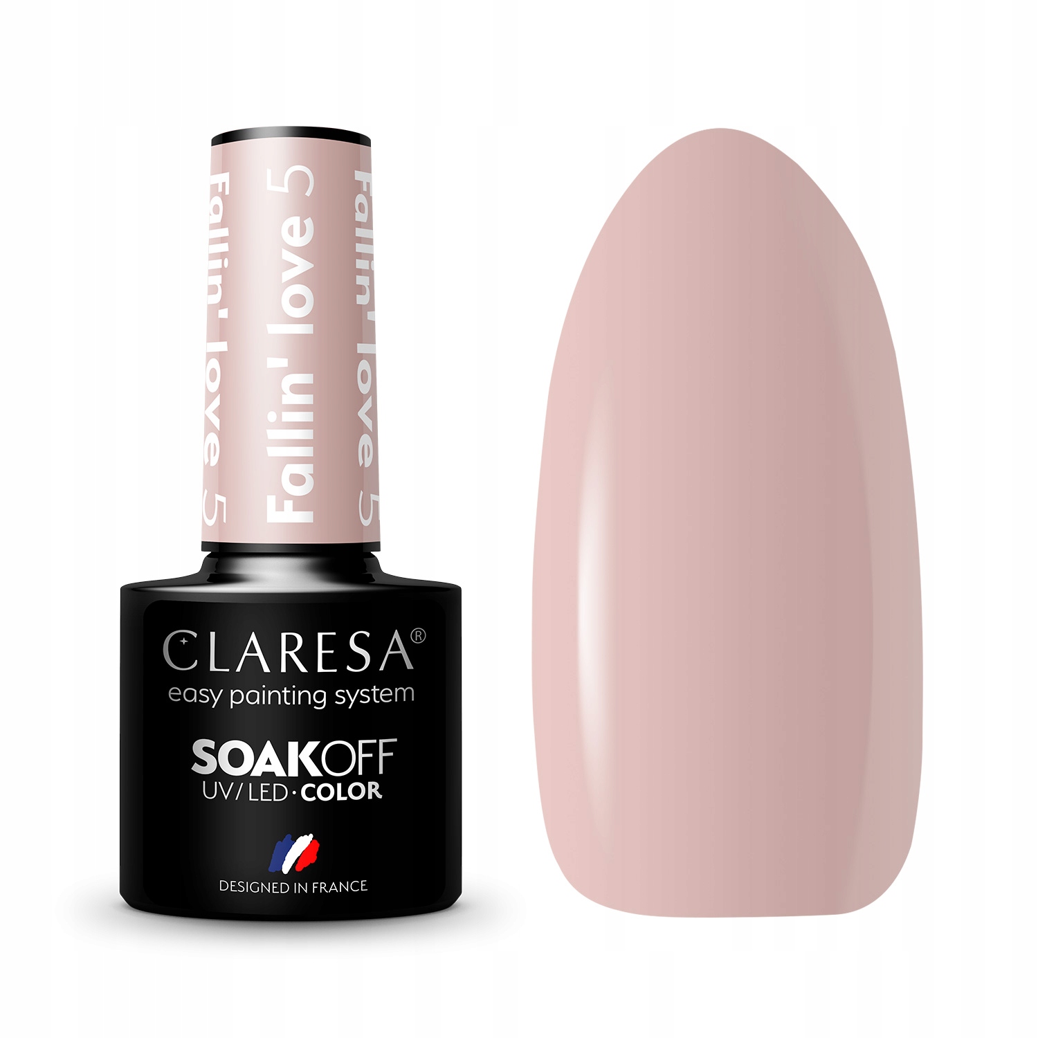 

Claresa Lakier Hybrydowy Fallin' Love #5 beżowy