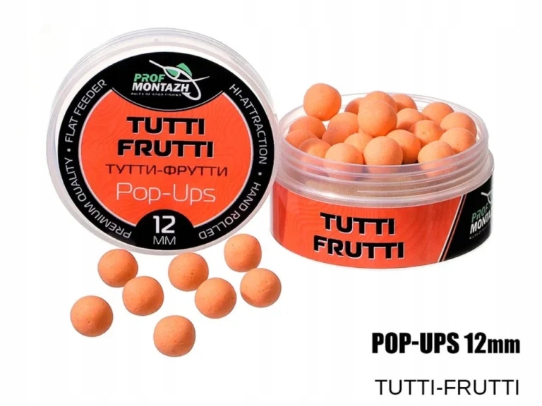 Plovoucí Boilie Pop-Up 12 mm Tutti-Frutti