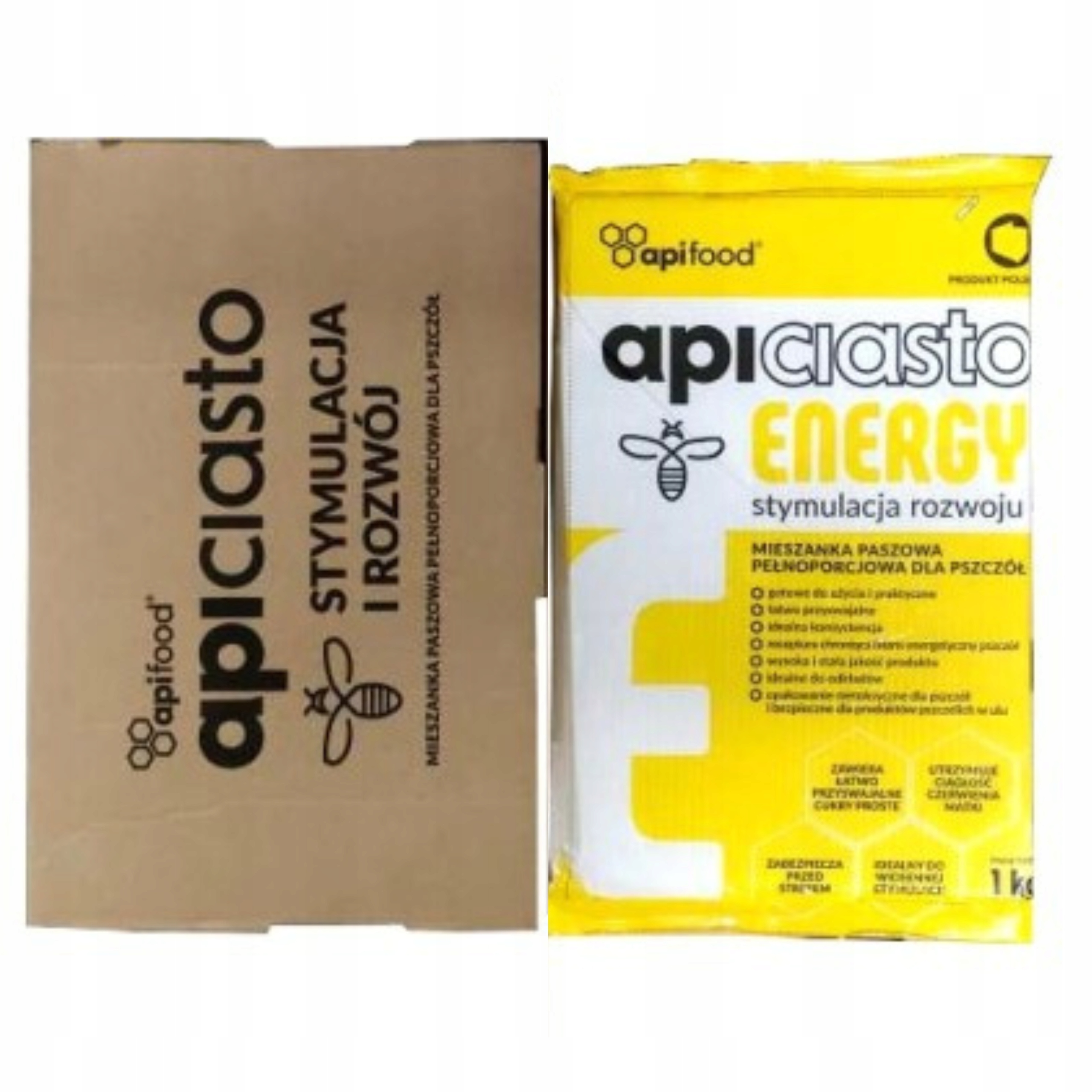 

Ciasto pszczele Apiciasto Energy 10x1kg Orion
