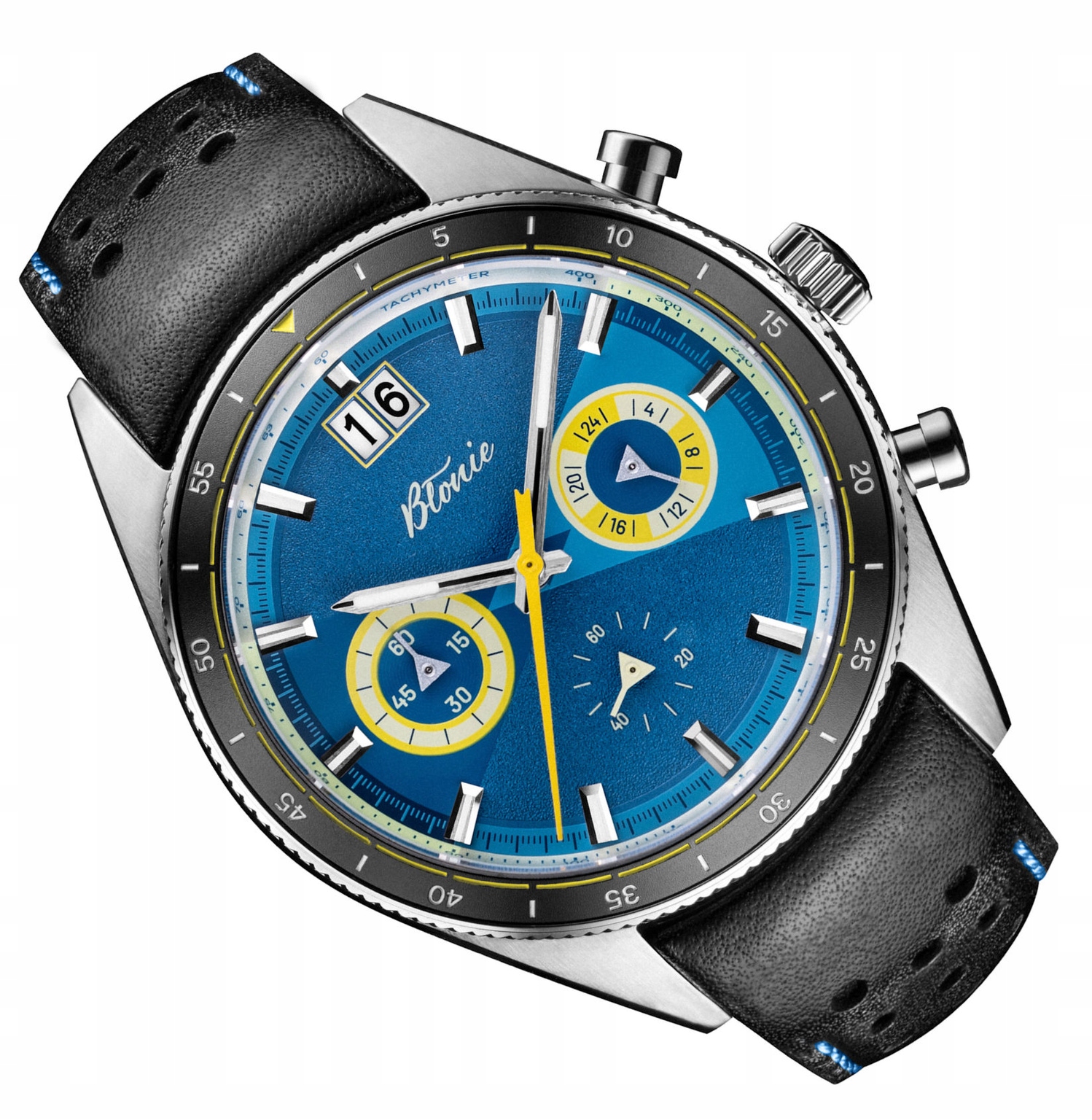 Pánské Sportovní Elegantní Polský Hodinky Błonie Sportovní Voda Chrono