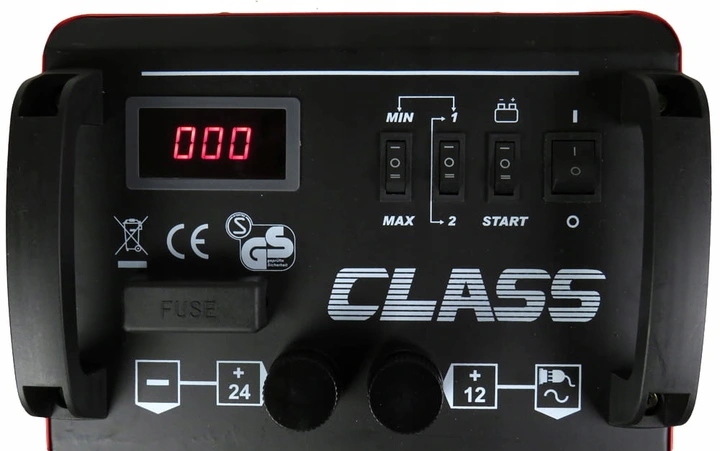 PROSTOWNIK Z ROZRUCHEM CLASS 430A LCD 12V 24V Marka Mar Pol