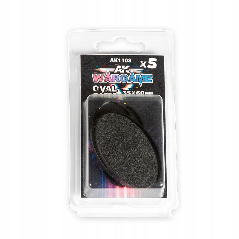 Ak Wargame Oval Bases 35x60mm