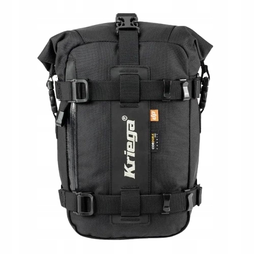 Taška na sedadlo motocykla Kriega US-5 Drypack Cordura čierna