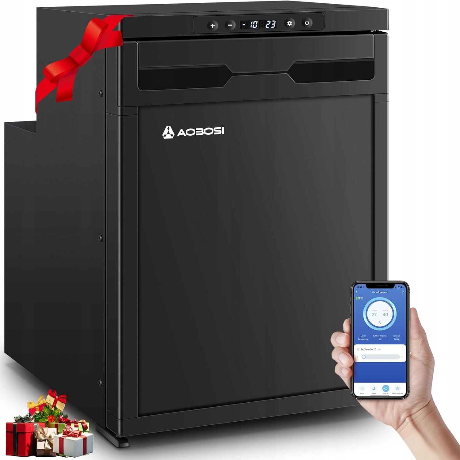 lodówka kompresorowa samochodowa Aaobosi CR50x 12/24 V DC,app,do -20°C