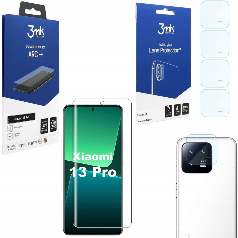 

Zestaw 3mk Folia 4x Aparat do Xiaomi 13 Pro