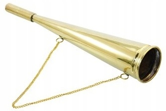 Róg mgłowy jacht mosiądz sygnał dżwiękowy 340 mm wielki głośny mecz event