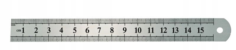 

Przymiar Dwustronny 150X18MM Nierdzewny 22015