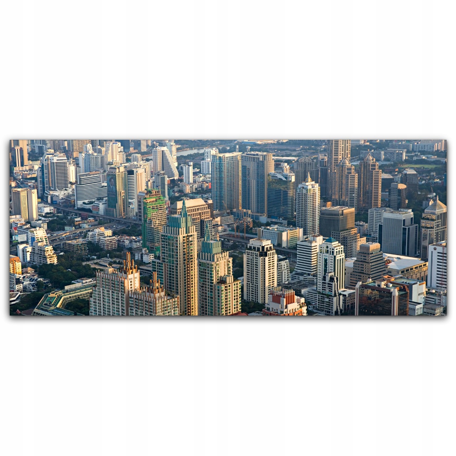 

Obraz Canvas dekoracja 125x50 Bangkok Miasto Wyspa