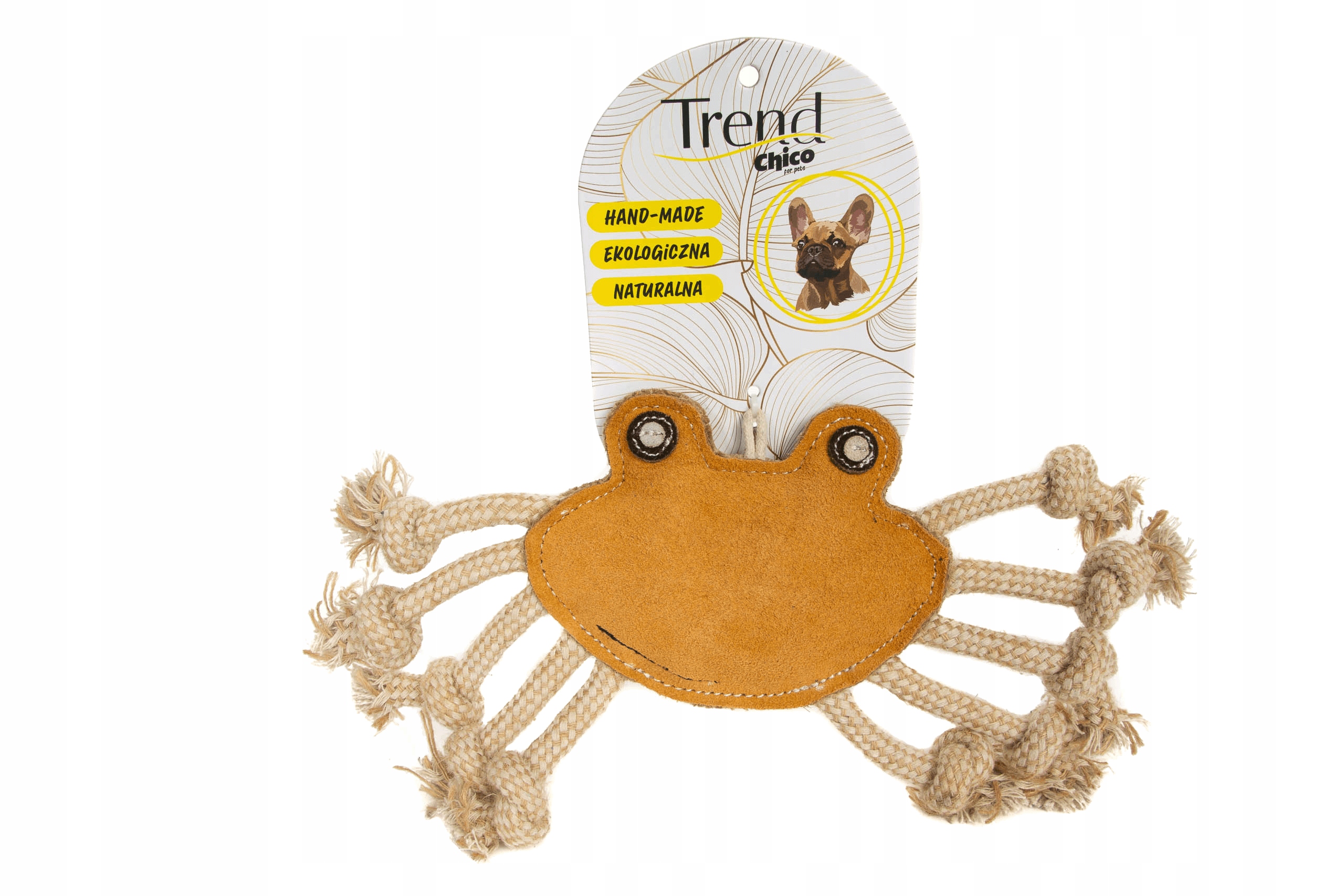 

Chico Trend Zabawka Dla Psa Skórzana Krab 33cm