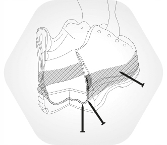 Buty robocze Base Protection T-WALL S3 FORTREX- 42 Długość wkładki 26.8 cm