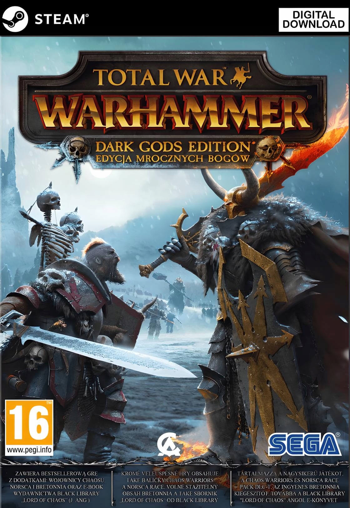 Total War Warhammer Edycja Mrocznych Bogów Pc Steam Kod Klucz Pl