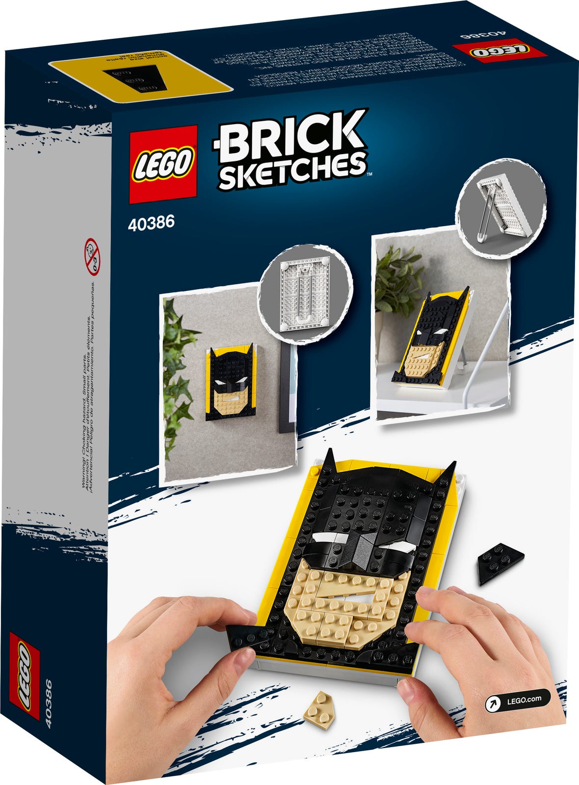 LEGO Brick Sketches 40386 Batman Marka LEGO