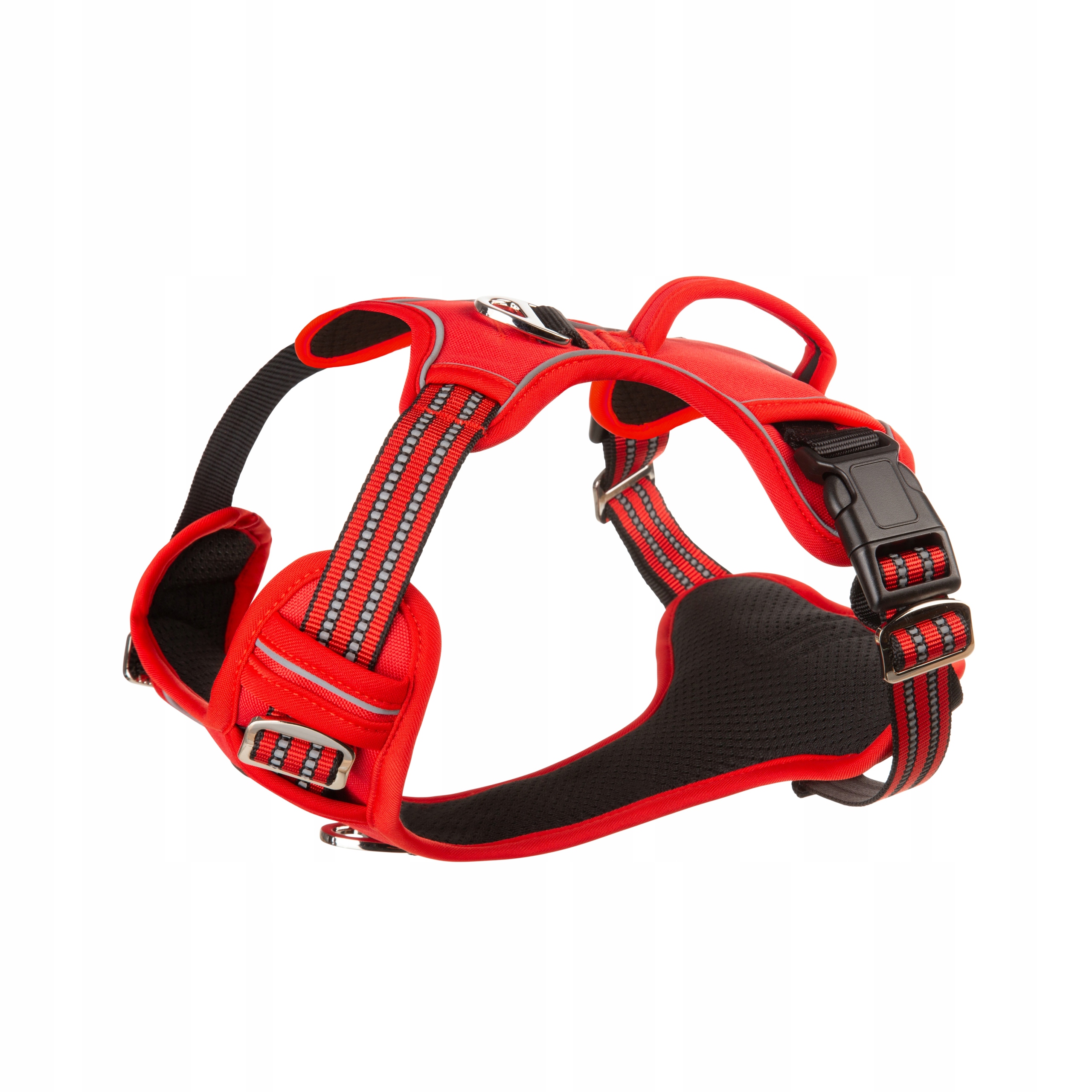 Szelki dla psa Golden, Czerwone, Mocne rozm. L