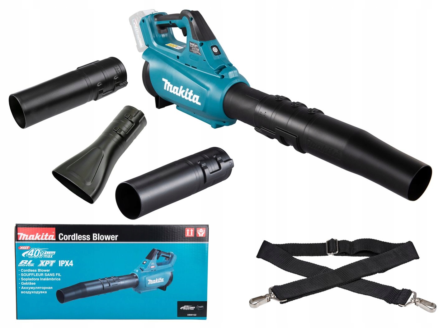 Makita Akumulatorowa Dmuchawa Xgt 40V 64m/s 16 m³/min Solo UB001GZ