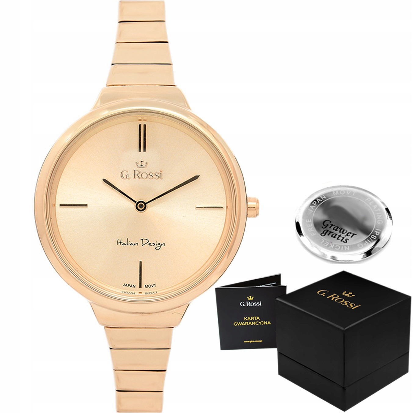 Dámské hodinky G. Rossi Canni jako dárek Krabička
