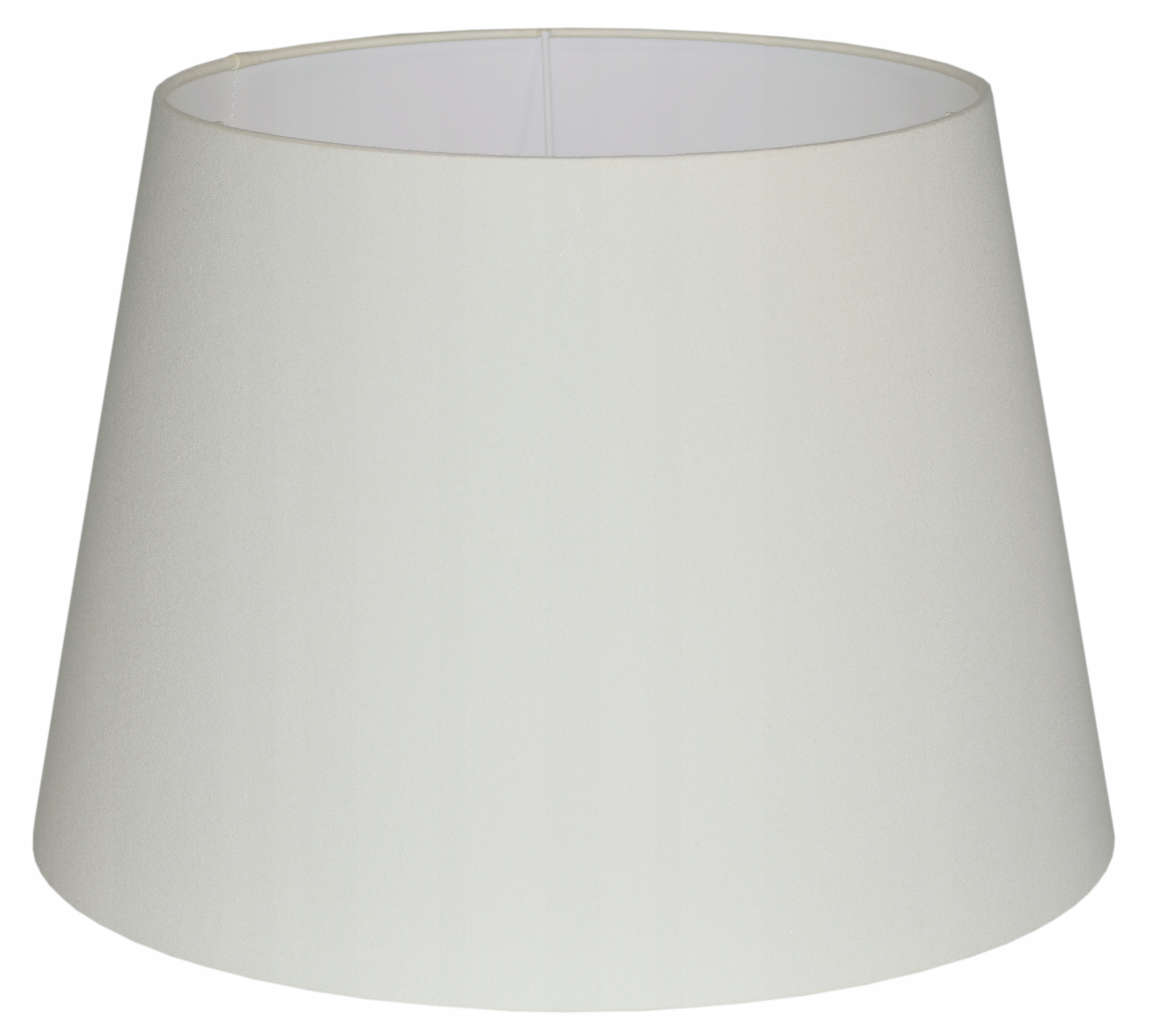 Elegantné tienidlo Abažúr Zavinovacie Okraje kužeľové tienidlo 30/40 cm E27 Krémové Mirano