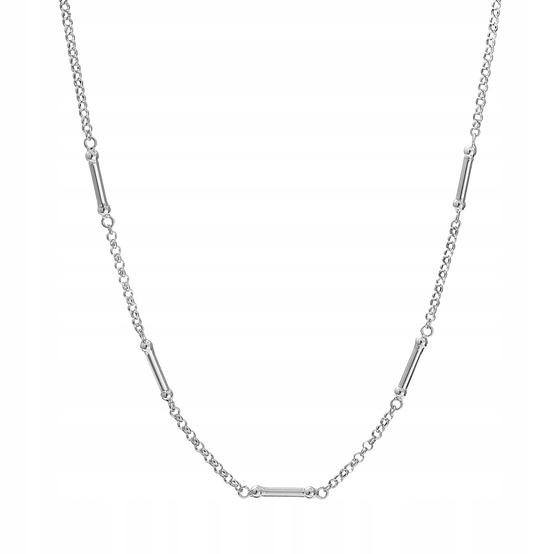 Stříbrný náhrdelník Ag925 Rhodiovaný NS9165_2