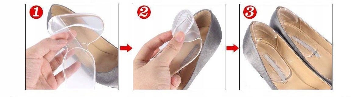 ŻELOWE ZAPIĘTKI I PODPIĘTKI DO BUTÓW NA OTARCIA PR Model PODPIĘTKI