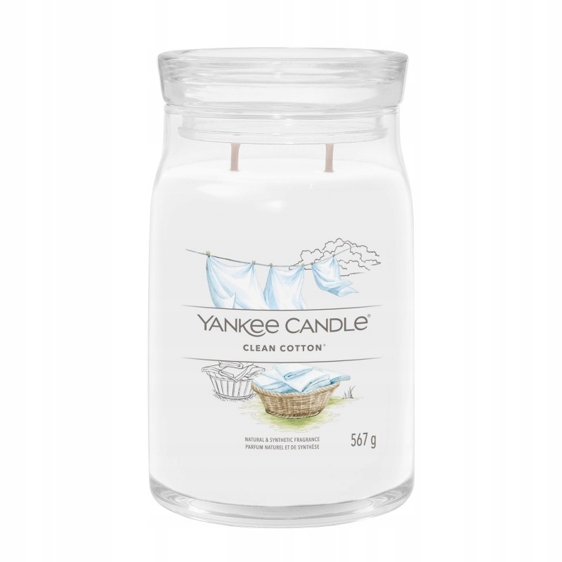 Yankee Candle Clean Cotton 567 g