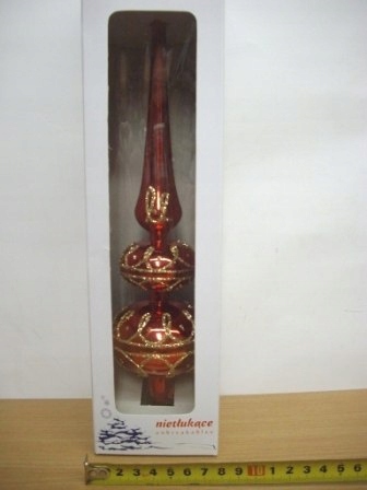 szpic dekorowany 32cm w pudełku |  D59280 — 6