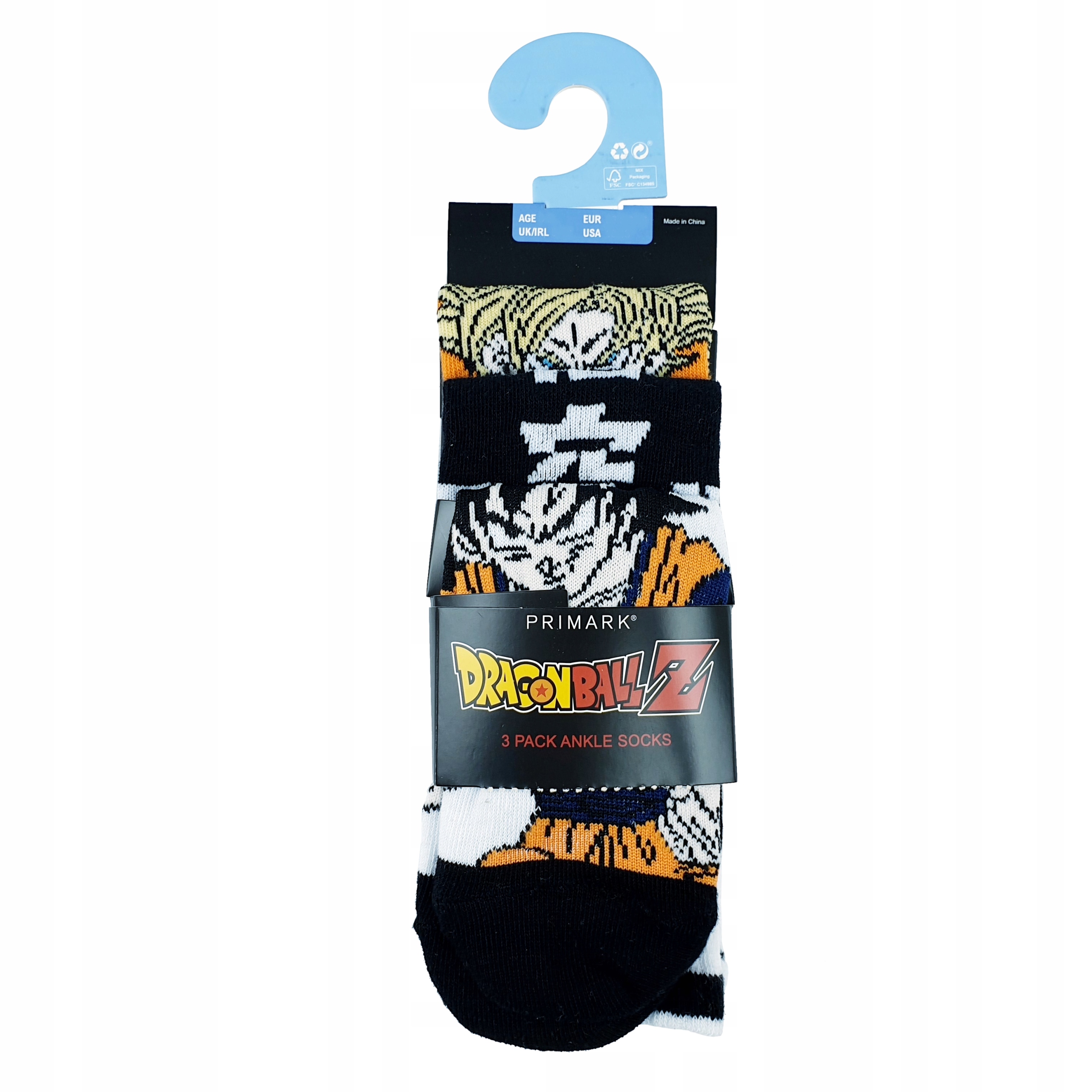 

Skarpetki 3 Pak EUR.37 40 11+ Lat Dragonball