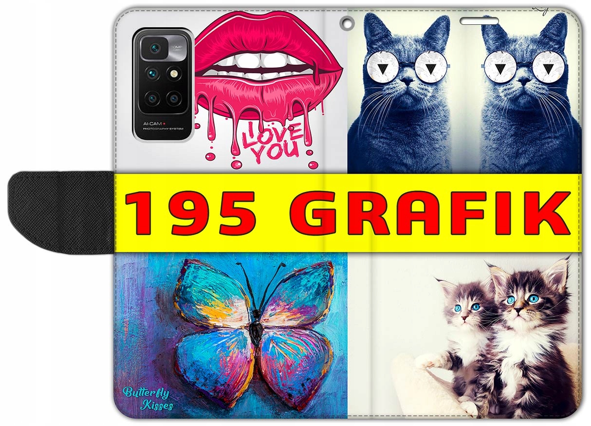 

Etui Art Foto Do Xiaomi Redmi 10 Szkło 9H