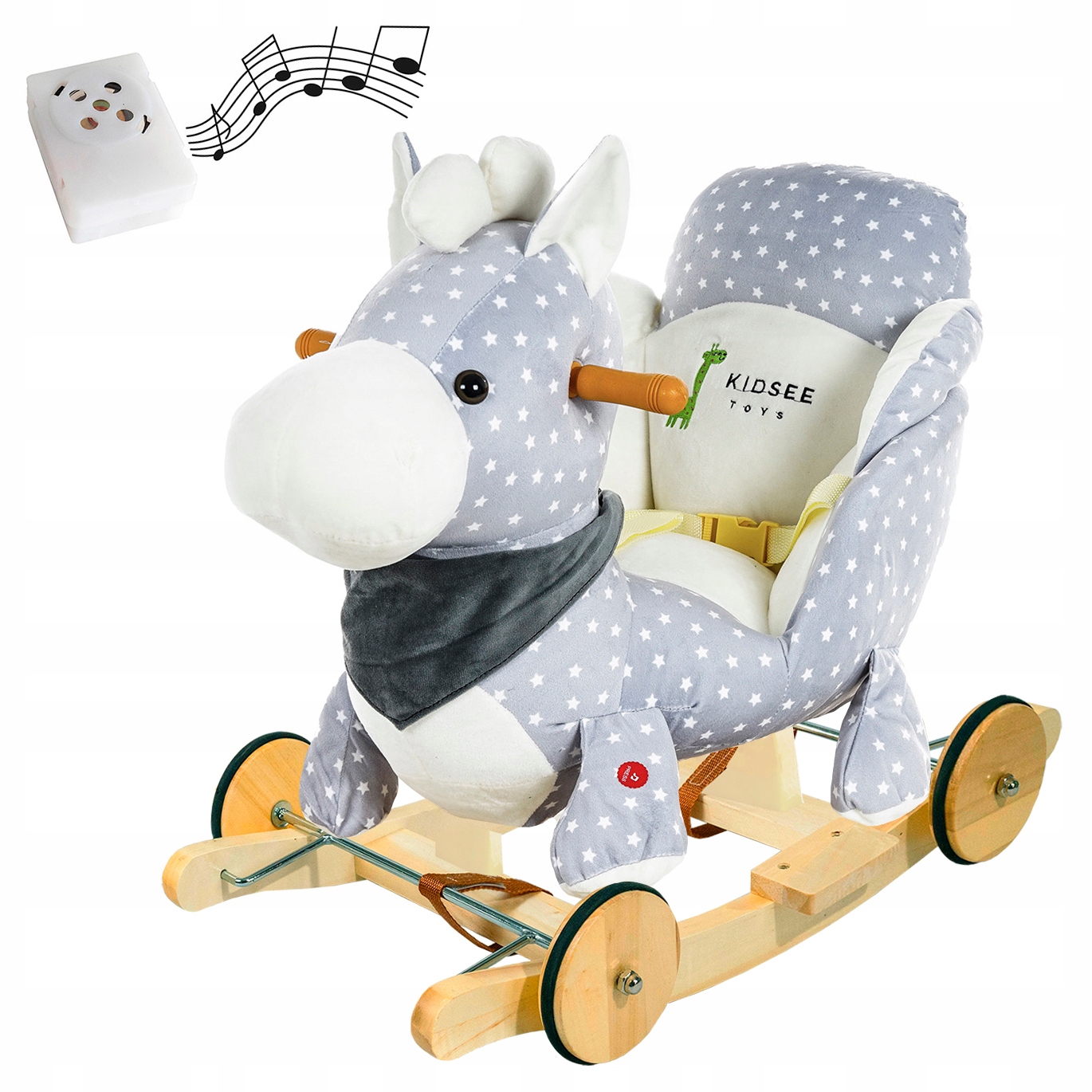 BUJAK JEŹDZIK KIDSEE 3w1 Z PIOSENKAMI PO POLSKU KONIK NA BIEGUNACH