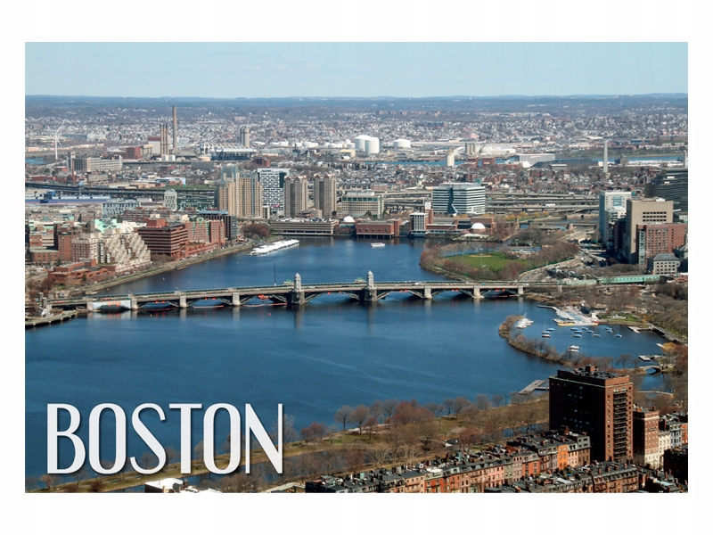 

Usa Boston Massachusetts Magnes na lodówkę