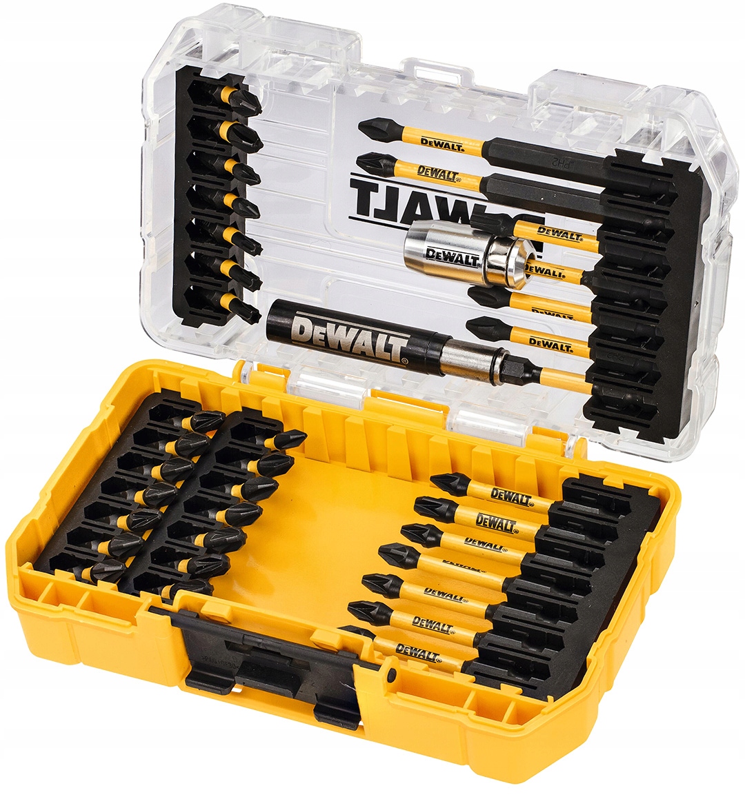 

Zestaw bitów udarowych 37 części Dewalt DT70731T