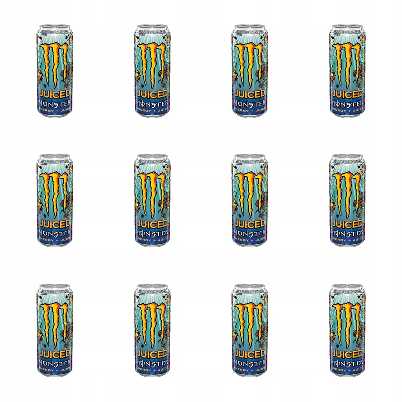 Monster Juiced Aussie Style Lemonade 500 ml X12