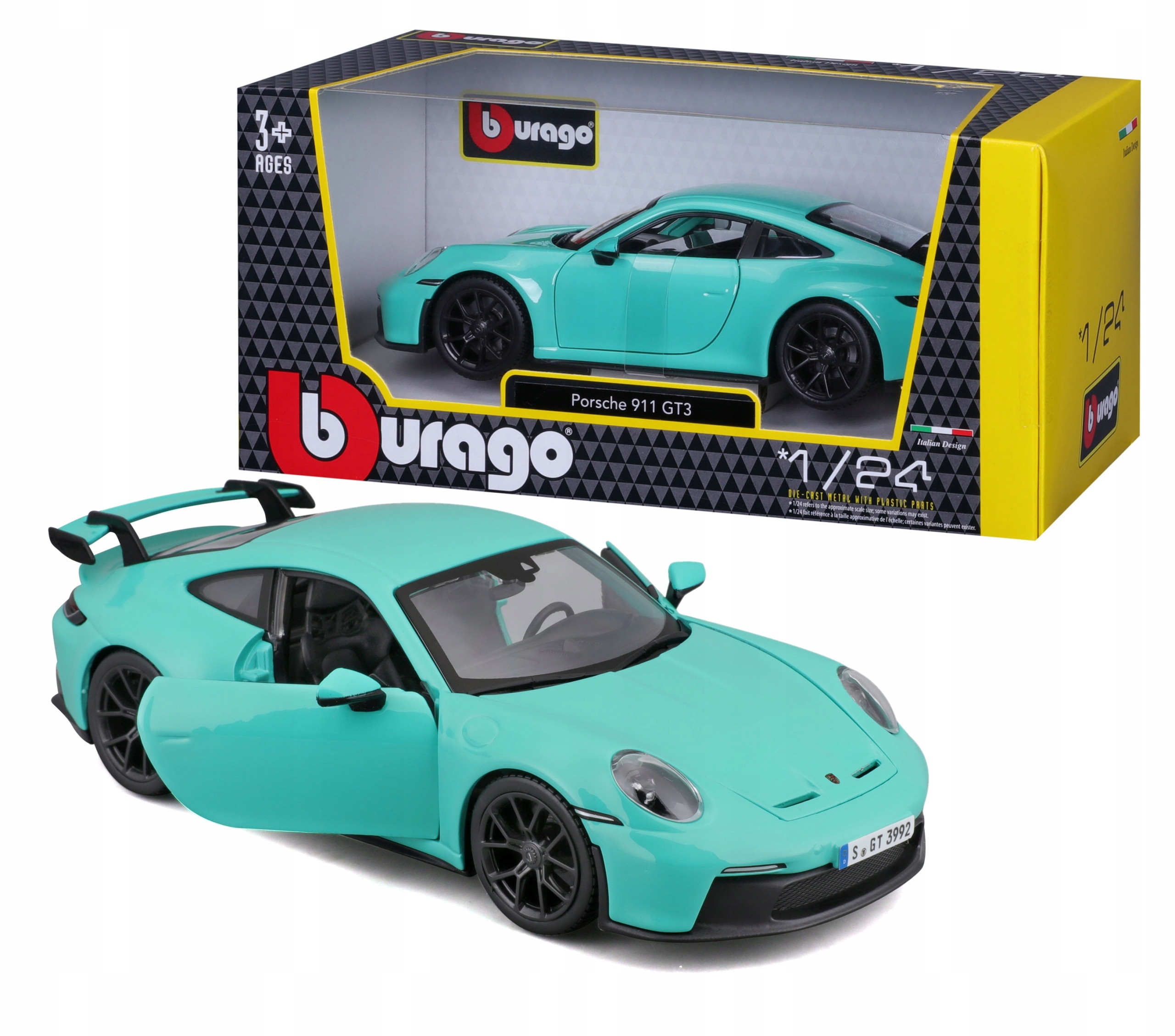 Porsche 911 GT3 1:24 Model Bburago 18-21104