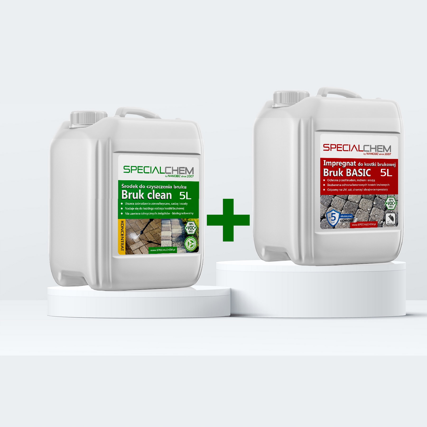 Zestaw do czyszczenia i impregnacji Kostki 5L+5L Specialchem