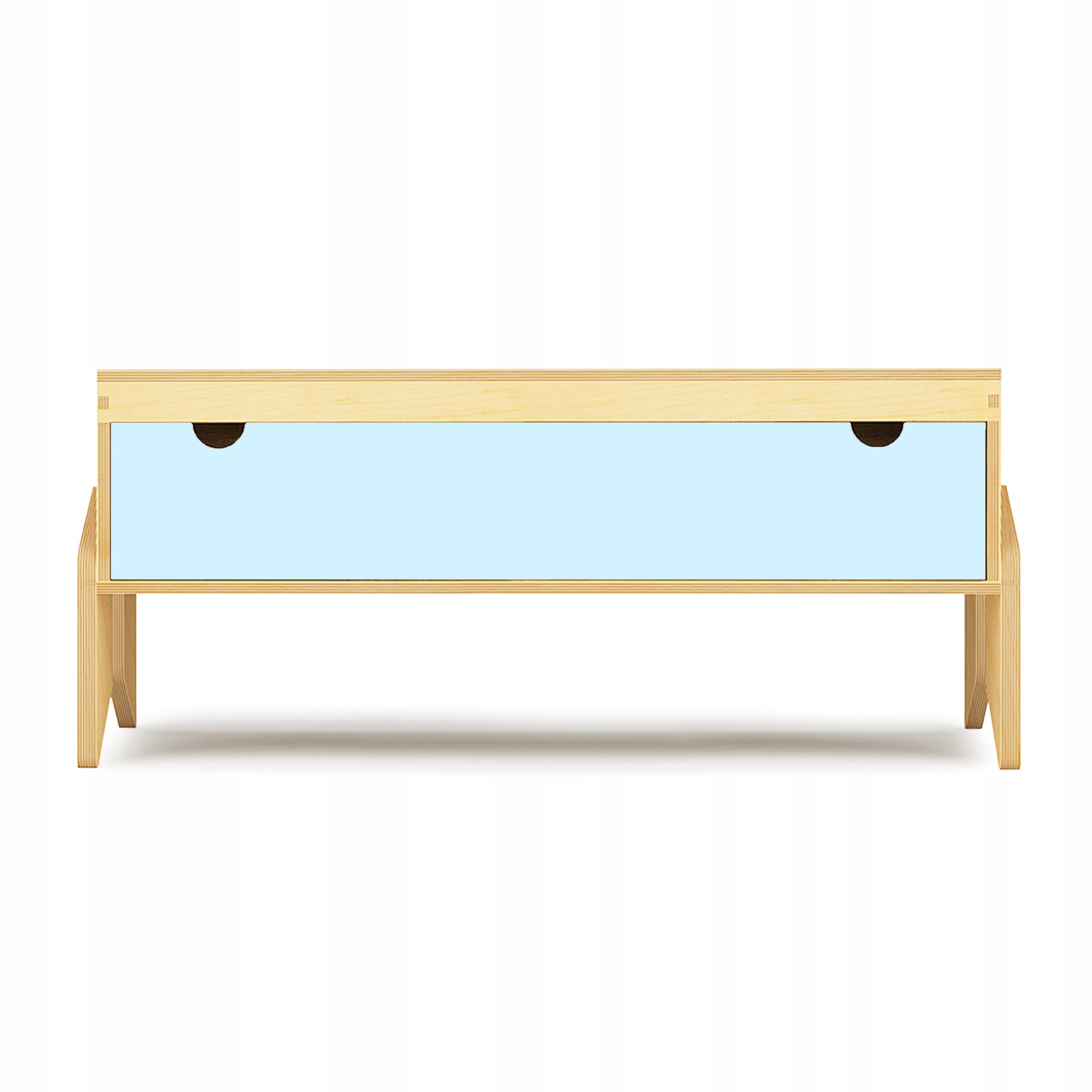 Organizér na hračky pro děti Skříňka Barevná dřevěná Barva